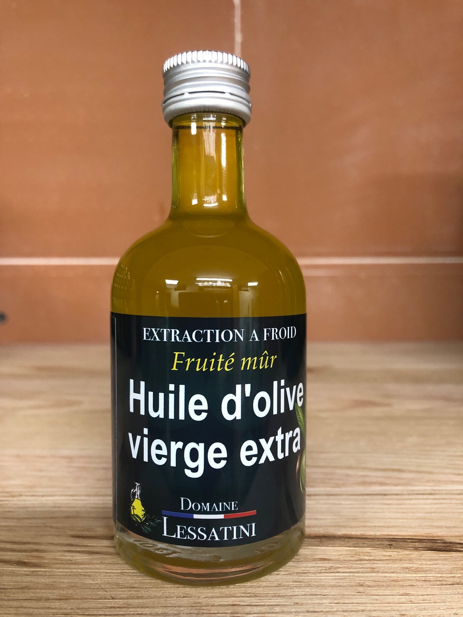 Huile d'olive 100ml verre 3